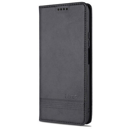 AZNS Stand Wallet Auto-absorbed Magnetic Leather Case for vivo Y72 5G / iQOO Z3