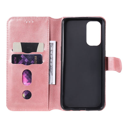 Full Protection Wallet Stand Flip Leather Phone Case for Oppo Reno5 K/Reno5 4G/Reno5 5G/Find X3 Lite