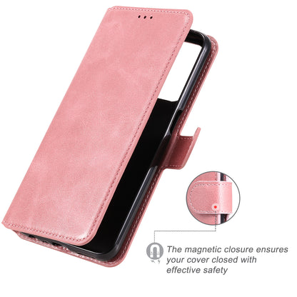 Wallet Stand Flip Leather Phone Case for Oppo A54 4G/A55 5G/Realme V11 5G