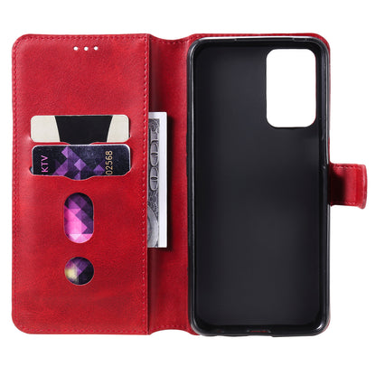 Wallet Stand Flip Leather Phone Case for Oppo A54 4G/A55 5G/Realme V11 5G