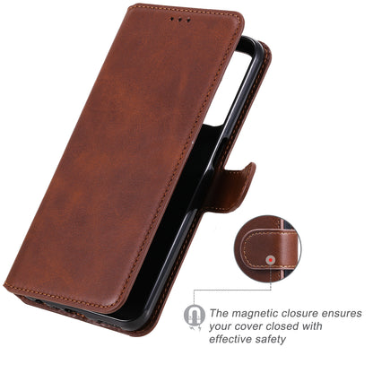 Wallet Stand Flip Leather Phone Case for Oppo A54 4G/A55 5G/Realme V11 5G