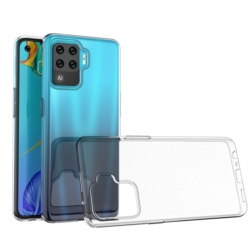 Crystal Clear Ultra Thin TPU Phone Protective Case for Oppo A94 / Oppo F19 Pro