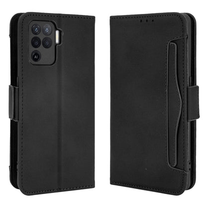 Multiple Card Slots Design Wallet Stand Leather Phone Case for Oppo A94 4G/F19 Pro 4G/Reno5 F/Reno5 Lite