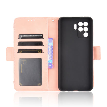 Multiple Card Slots Design Wallet Stand Leather Phone Case for Oppo A94 4G/F19 Pro 4G/Reno5 F/Reno5 Lite