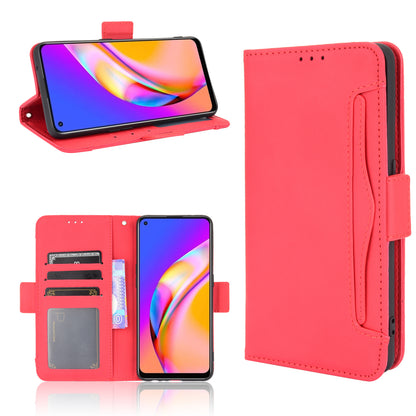 Multiple Card Slots Design Wallet Stand Leather Phone Case for Oppo A94 4G/F19 Pro 4G/Reno5 F/Reno5 Lite