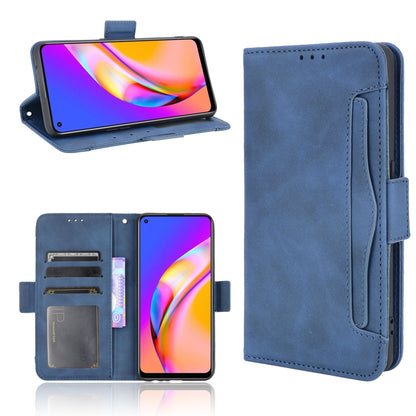 Multiple Card Slots Design Wallet Stand Leather Phone Case for Oppo A94 4G/F19 Pro 4G/Reno5 F/Reno5 Lite