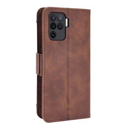 Multiple Card Slots Design Wallet Stand Leather Phone Case for Oppo A94 4G/F19 Pro 4G/Reno5 F/Reno5 Lite