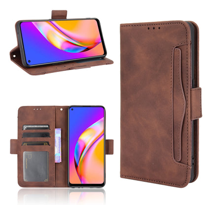 Multiple Card Slots Design Wallet Stand Leather Phone Case for Oppo A94 4G/F19 Pro 4G/Reno5 F/Reno5 Lite