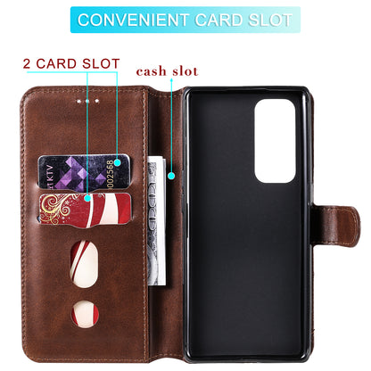 Wallet Stand Flip Leather Phone Case for Oppo Reno5 Pro+ 5G / Find X3 Neo