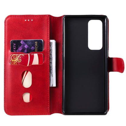 Wallet Stand Flip Leather Phone Case for Oppo Reno5 Pro+ 5G / Find X3 Neo