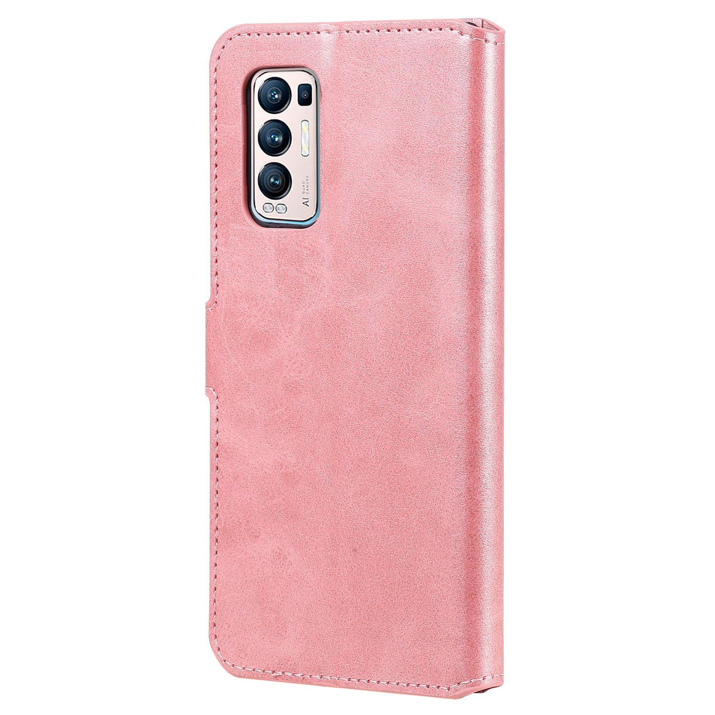 Wallet Stand Flip Leather Phone Case for Oppo Reno5 Pro+ 5G / Find X3 Neo