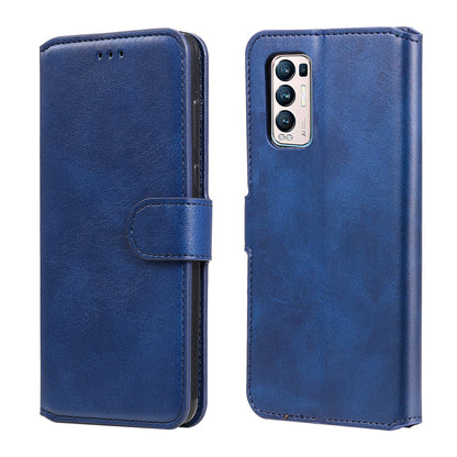 Wallet Stand Flip Leather Phone Case for Oppo Reno5 Pro+ 5G / Find X3 Neo