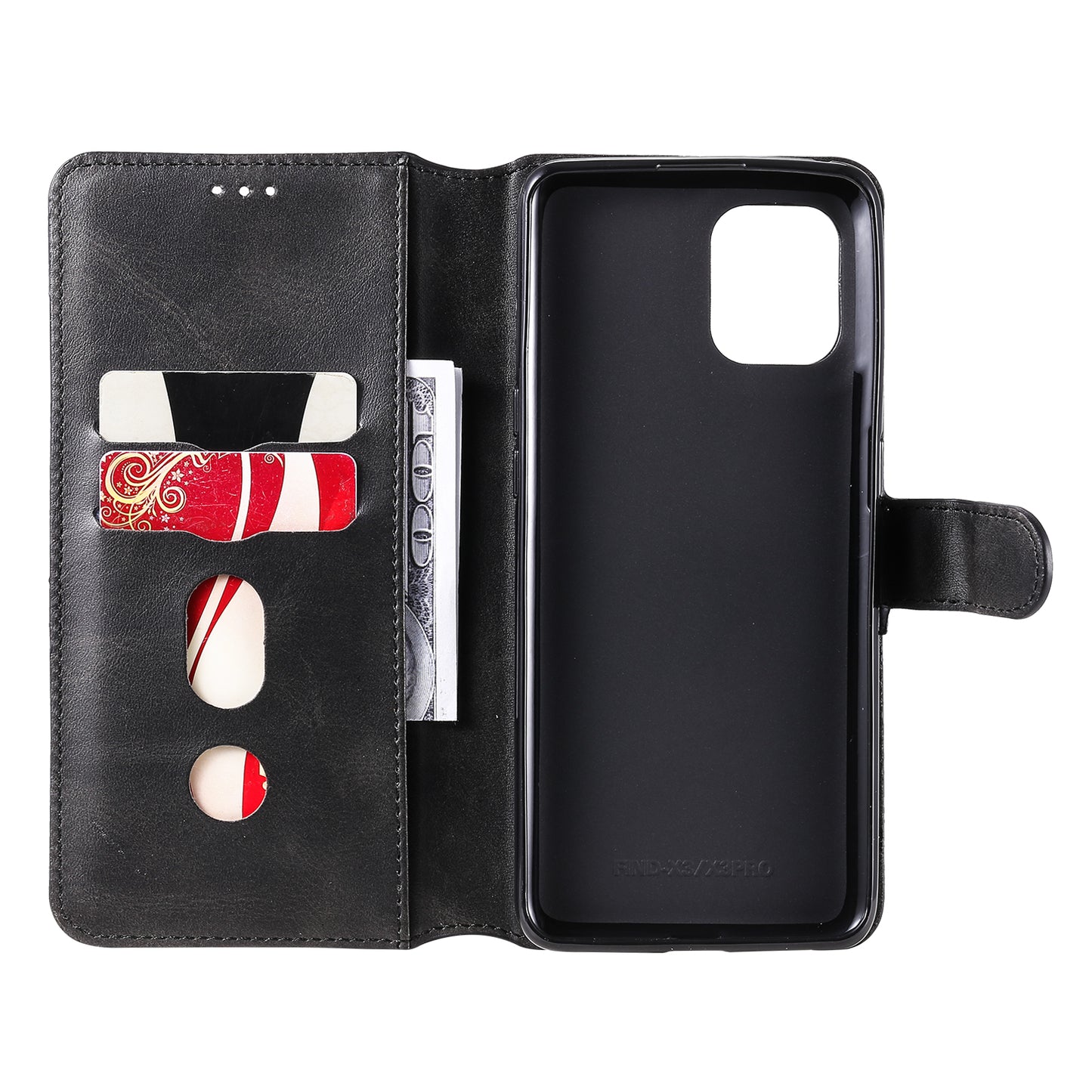 Wallet Stand Flip Leather Phone Case for Oppo Find X3 Pro / Oppo Find X3