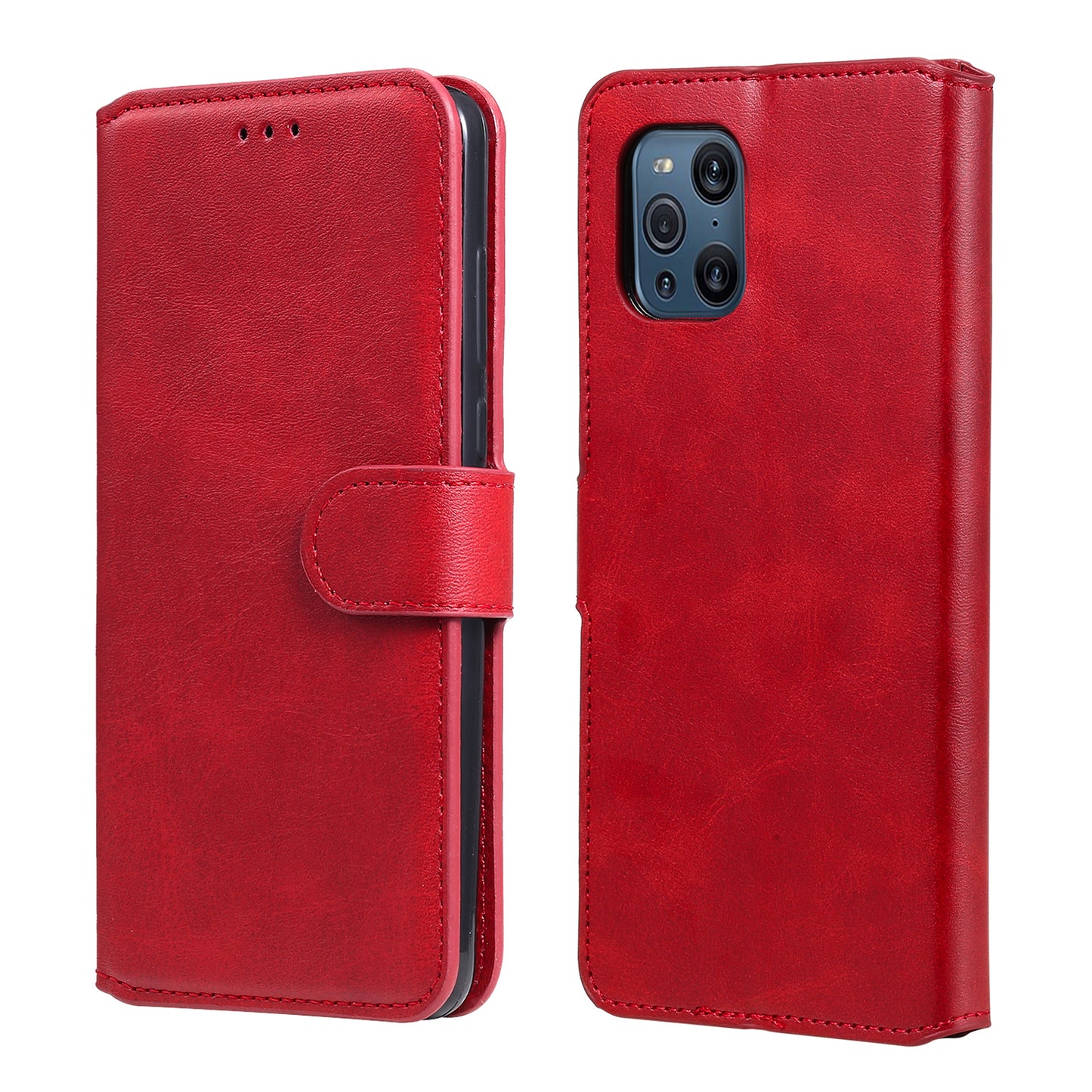 Wallet Stand Flip Leather Phone Case for Oppo Find X3 Pro / Oppo Find X3