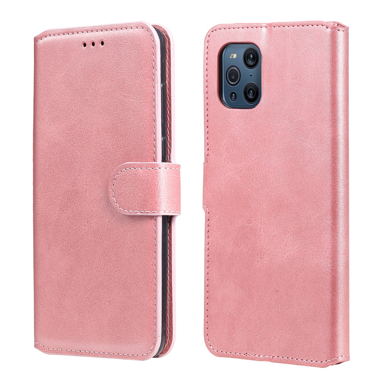 Wallet Stand Flip Leather Phone Case for Oppo Find X3 Pro / Oppo Find X3