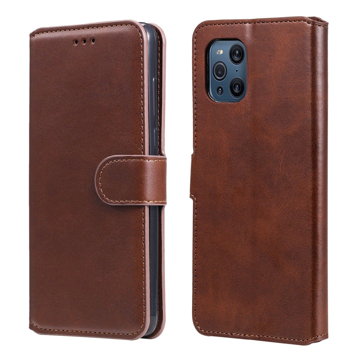 Wallet Stand Flip Leather Phone Case for Oppo Find X3 Pro / Oppo Find X3