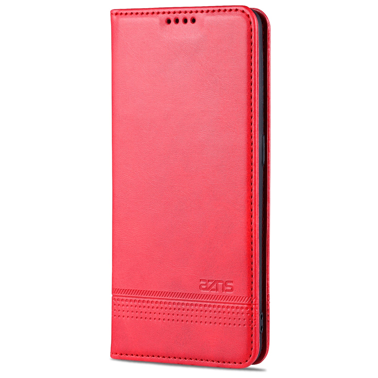 AZNS Auto-absorbed Magnetic Stand Wallet Design Leather Phone Cover Case for Oppo A94/F19 Pro/Reno5 Lite