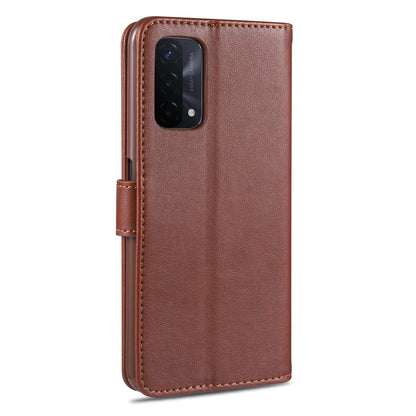 AZNS PU Leather Wallet Stand Mobile Phone Cover for Oppo A93 5G/A74 5G