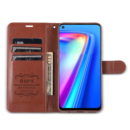 AZNS PU Leather Wallet Stand Mobile Phone Cover for Oppo A93 5G/A74 5G