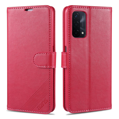 AZNS PU Leather Wallet Stand Mobile Phone Cover for Oppo A93 5G/A74 5G