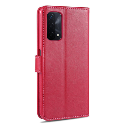 AZNS PU Leather Wallet Stand Mobile Phone Cover for Oppo A93 5G/A74 5G