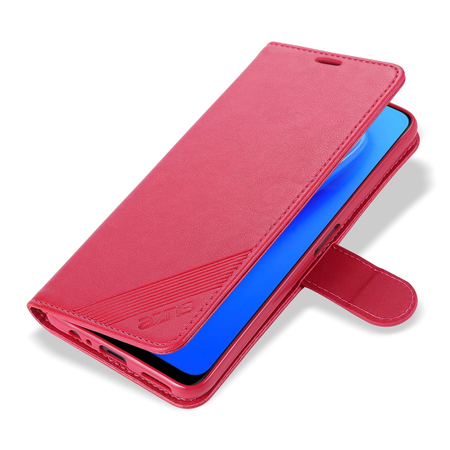 AZNS PU Leather Wallet Stand Mobile Phone Cover for Oppo A93 5G/A74 5G