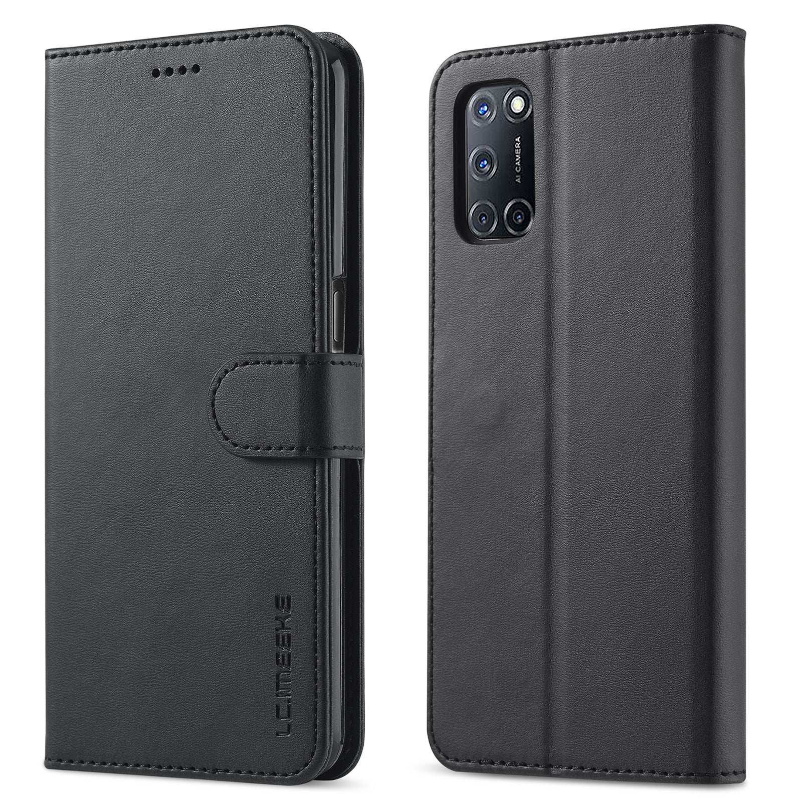 LC.IMEEKE for Oppo A74 5G/A93 5G/A54 5G Practical Wallet Stand Design Leather Mobile Phone Case