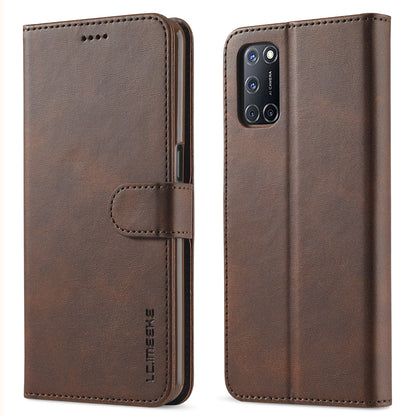 LC.IMEEKE for Oppo A74 5G/A93 5G/A54 5G Practical Wallet Stand Design Leather Mobile Phone Case