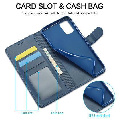 LC.IMEEKE for Oppo A74 5G/A93 5G/A54 5G Practical Wallet Stand Design Leather Mobile Phone Case