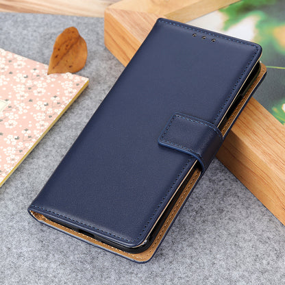 Magnetic Clasp PU Leather Protective Phone Wallet Stand Shell Case for Oppo F19 / Oppo A74 4G