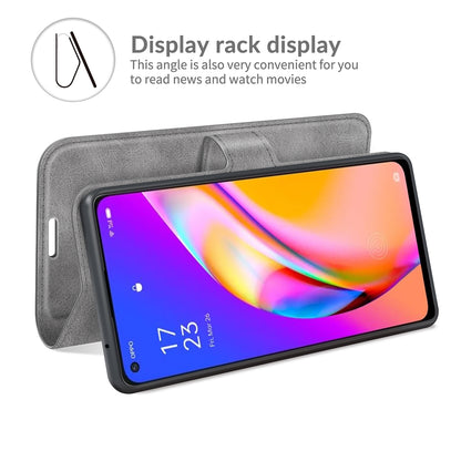 Magnetic Clasp Shockproof Phone Case Wallet Stand Flip Leather Cover for Oppo A94 5G