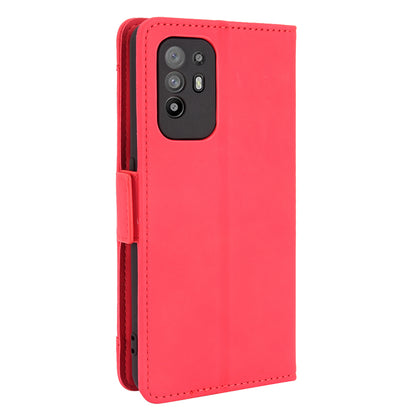 Leather Phone Wallet Design Stand Feature Protective Cover Case with Multiple Card Slots for Oppo A94 5G/Reno5 Z/F19 Pro+ 5G