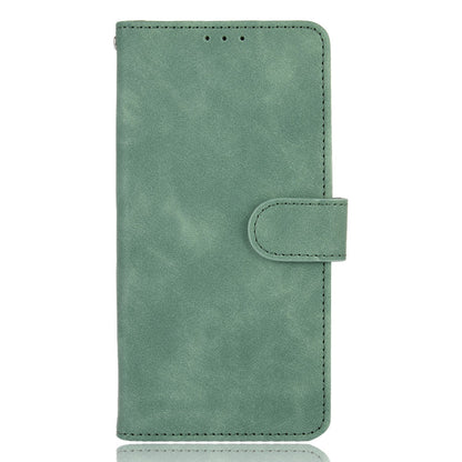 Skin-touch Feeling Leather Wallet Stand Flip Case Protective Phone Shell Cover for Oppo F19/A74 4G