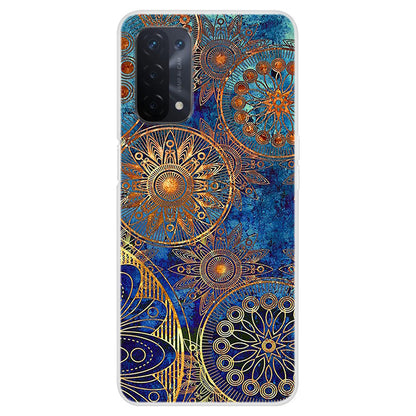 Full Protection Pattern Printing Flexible TPU Phone Cover Case for Oppo A74 5G