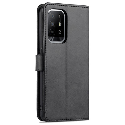 AZNS PU Leather Phone Cover Case with Wallet Stand for Oppo A94 5G/A95 5G