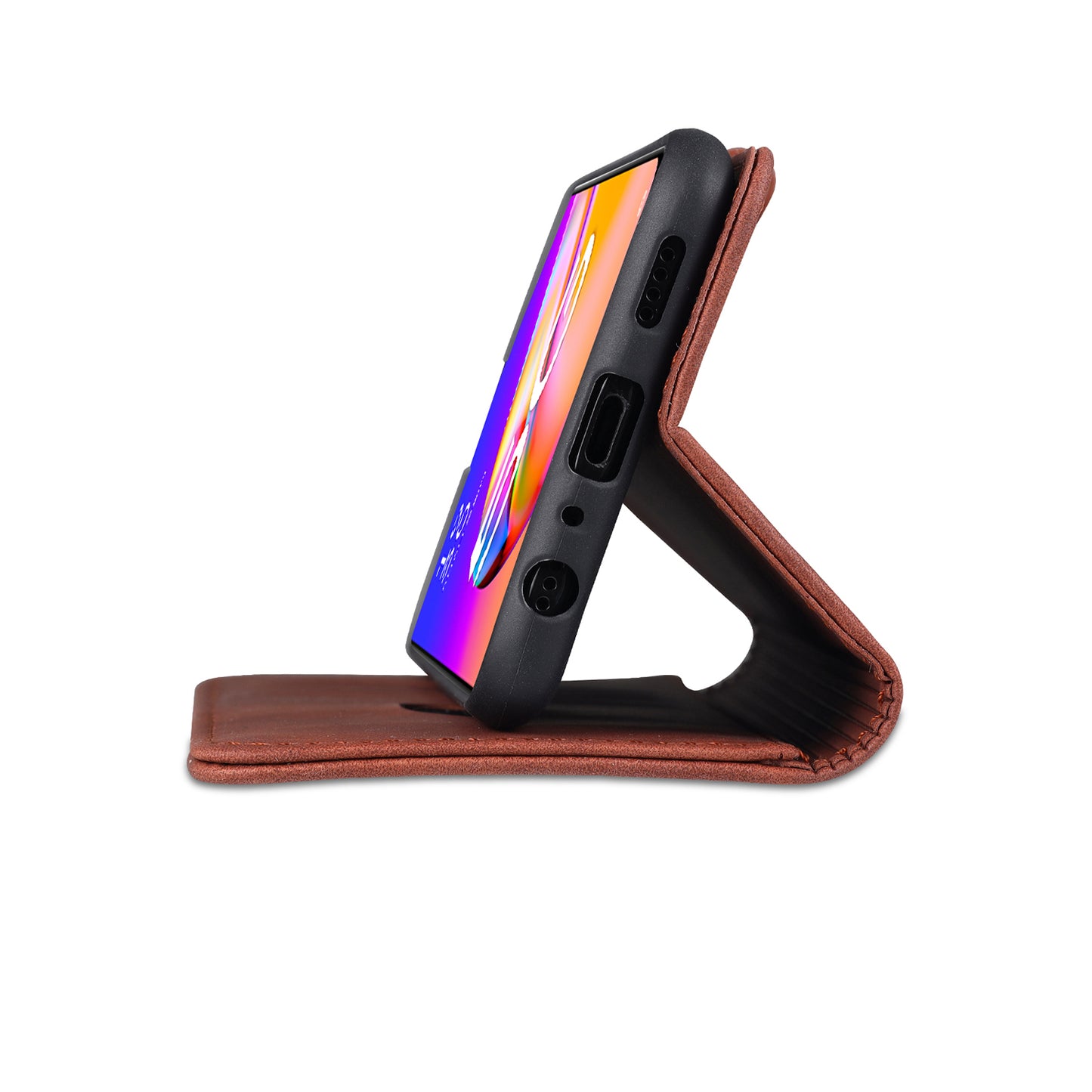 AZNS PU Leather Phone Cover Case with Wallet Stand for Oppo A94 5G/A95 5G