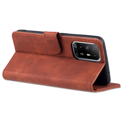 AZNS PU Leather Phone Cover Case with Wallet Stand for Oppo A94 5G/A95 5G