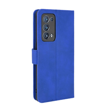 Skin-touch Feeling PU Leather Protective Phone Cover Supporting Stand Cover Wallet for Oppo Reno6 Pro+ 5G/Pro 5G (Snapdragon)