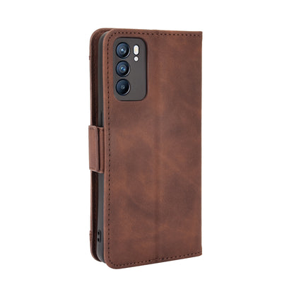 For Oppo Reno6 5G Full Protection Leather Stand Protective Case with Multiple Card Slots