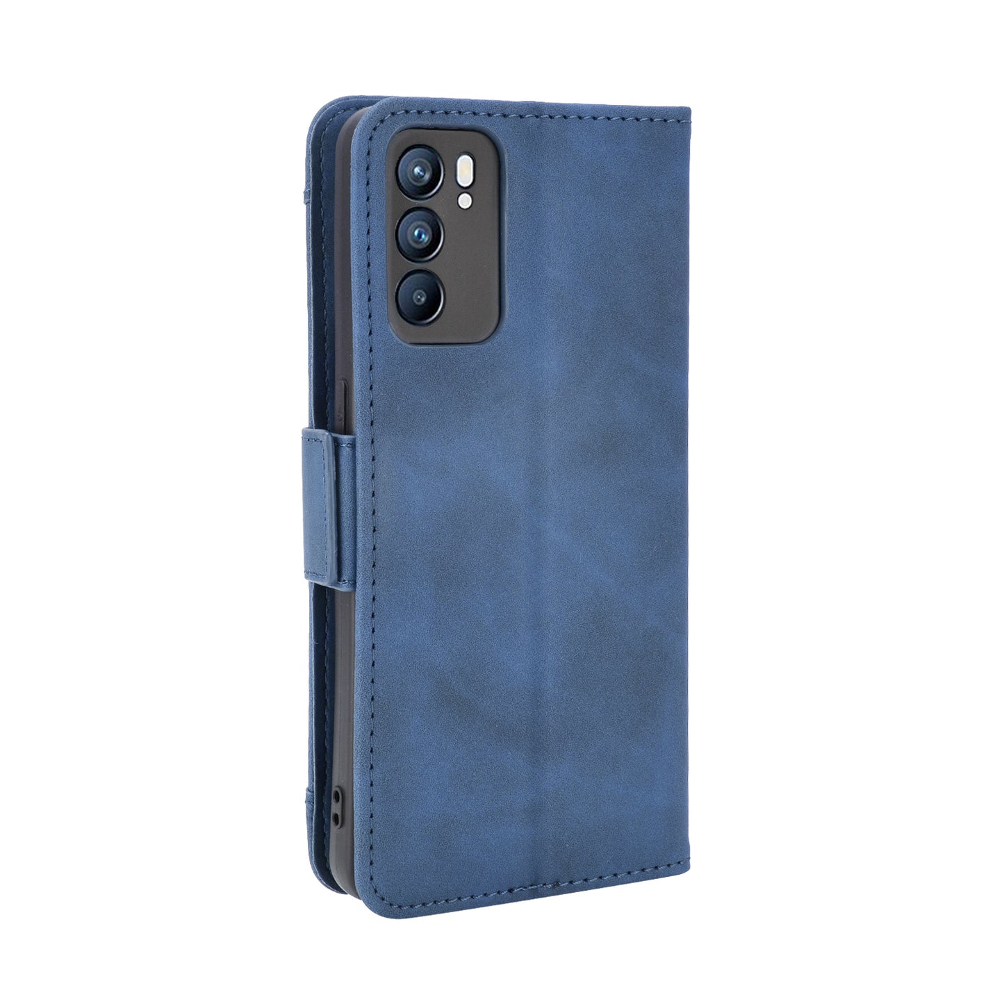 For Oppo Reno6 5G Full Protection Leather Stand Protective Case with Multiple Card Slots