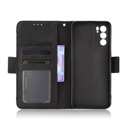 For Oppo Reno6 5G Full Protection Leather Stand Protective Case with Multiple Card Slots