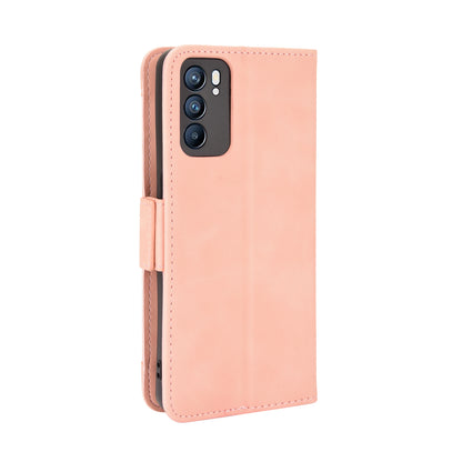 For Oppo Reno6 5G Full Protection Leather Stand Protective Case with Multiple Card Slots