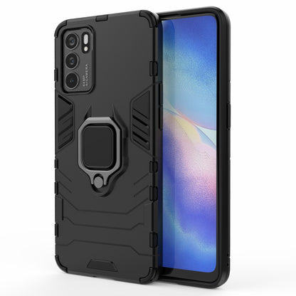 Hyper Shock Hard Reinforced Rugged Impact PC + TPU Hybrid Cover Kickstand Cool for Oppo Reno6 5G