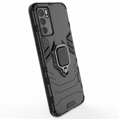 Hyper Shock Hard Reinforced Rugged Impact PC + TPU Hybrid Cover Kickstand Cool for Oppo Reno6 5G