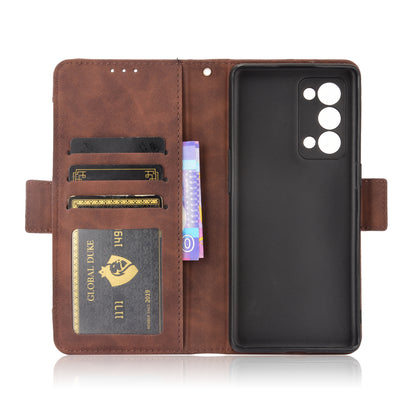 Multiple Card Slots Design PU Leather Stand Wallet Phone Case for Oppo Reno6 Pro+ 5G/Pro 5G (Snapdragon)