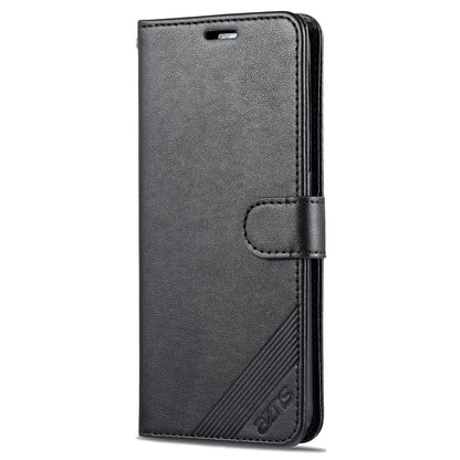 AZNS PU Leather Wallet Design Mobile Phone Stand Case for Oppo A94 5G / A95 5G/ Reno5 Z / F19 Pro+ 5G