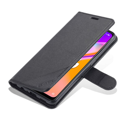 AZNS PU Leather Wallet Design Mobile Phone Stand Case for Oppo A94 5G / A95 5G/ Reno5 Z / F19 Pro+ 5G