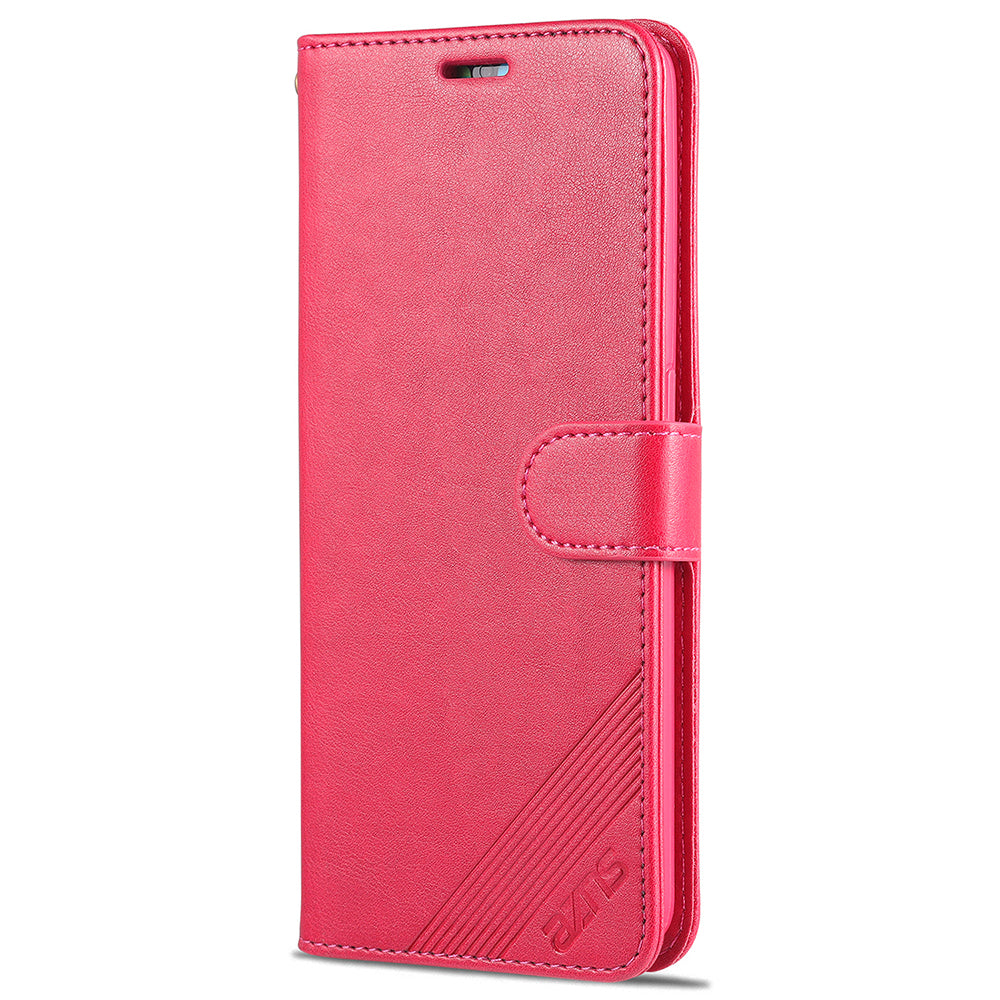 AZNS PU Leather Wallet Design Mobile Phone Stand Case for Oppo A94 5G / A95 5G/ Reno5 Z / F19 Pro+ 5G