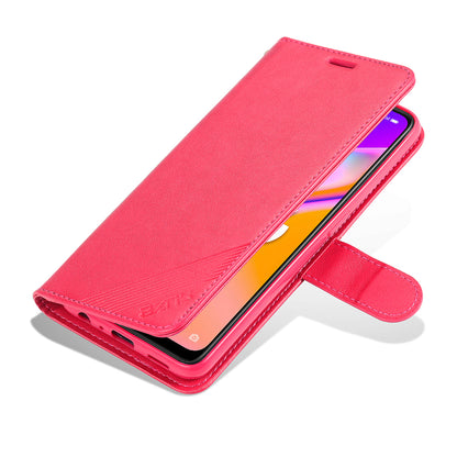 AZNS PU Leather Wallet Design Mobile Phone Stand Case for Oppo A94 5G / A95 5G/ Reno5 Z / F19 Pro+ 5G