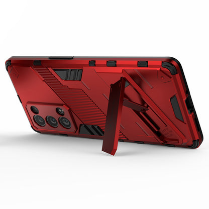 Heavy Duty Hybrid PC + TPU Combo Phone Case Cover with Kickstand for Oppo Reno6 Pro+ 5G/Pro 5G (Snapdragon)